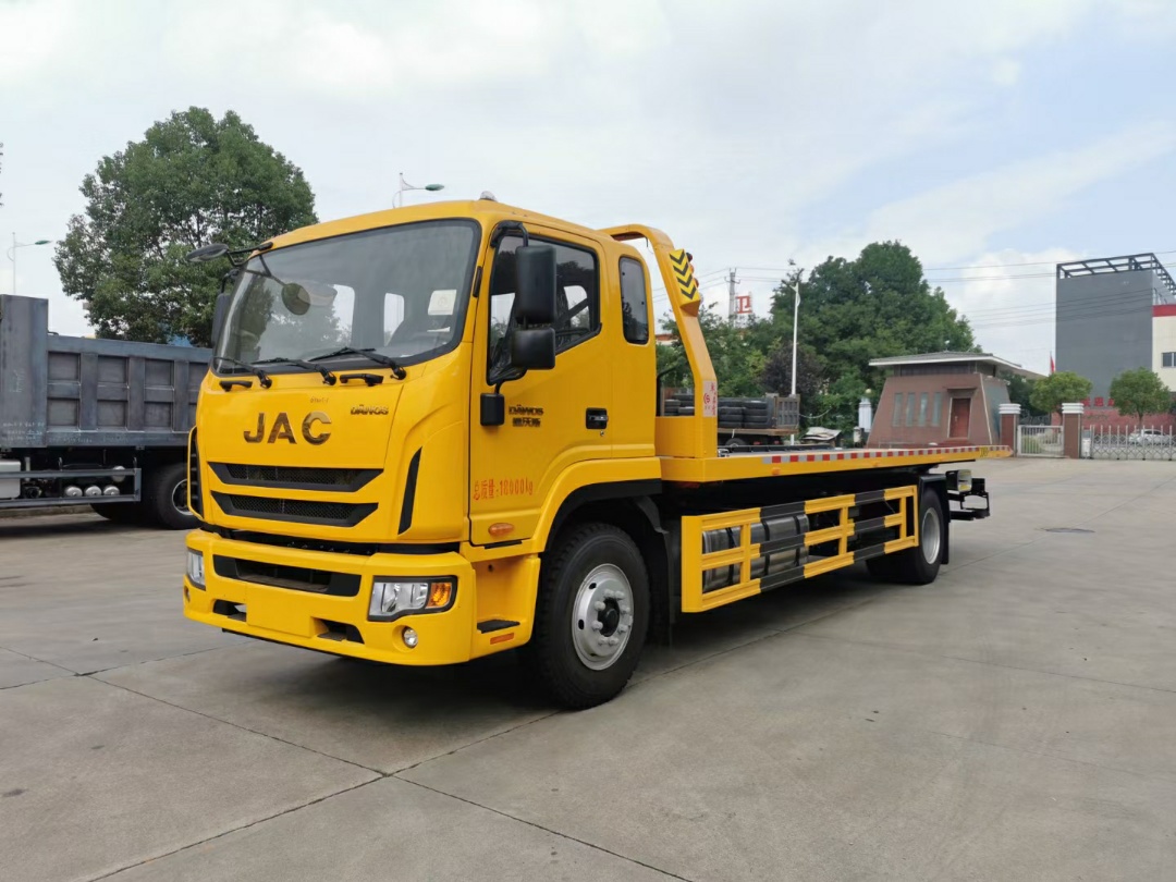 江淮國(guó)六一拖二大黃牌清障車